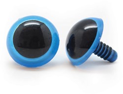 Plastic Veiligheidsogen Basic Blauw (per paar)