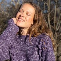 Katia Basic Merino Popcorn 103 Donker grijs-Wit-3