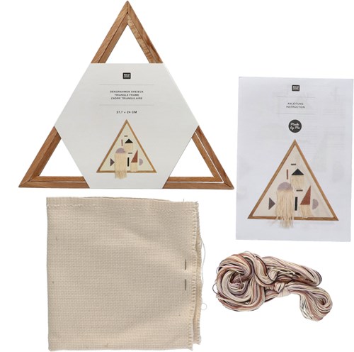 Rico Driehoek Geometrische Vormen Borduurpakket-2