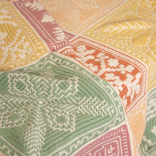 Floral CAL Deken Astrantia Garenpakket - Exclusief Patroon-3