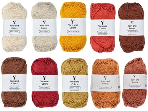 Yarn and Colors Must-have Color Pack 020 België