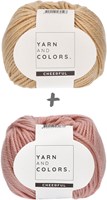 Yarn and Colors Simple Scarf Brei-/haakpakket 1 Limestone-2
