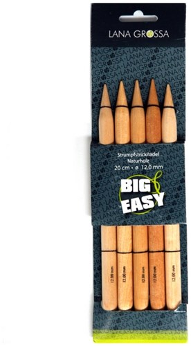 Lana Grossa 20cm Big & Easy Kousenbreinaalden 15mm