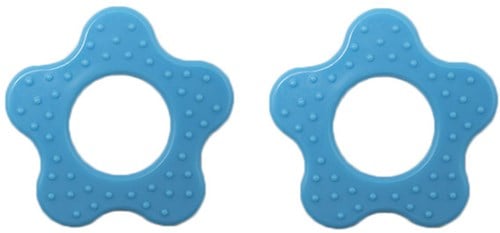 Durable Bijtring Bloem met Noppen 298 Blue