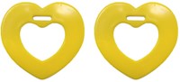 Durable Bijtring Hart 645 Yellow