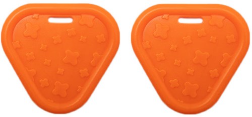 Durable Bijtring Triangel 693 Orange