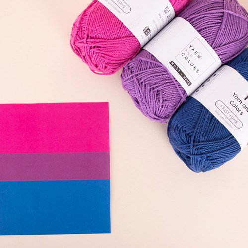 Yarn and Colors Colour Pack Pride 003 Bisexual
