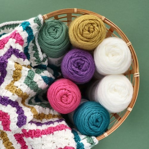 Yarn and Colors Amazing C2C Blanket Haakpakket 001-2