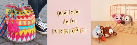 Back to School: Haak accessoires voor het nieuwe schooljaar