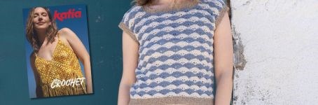 Ontdek het nieuwe Katia Crochet no. 121 met een overzicht van alle modellen