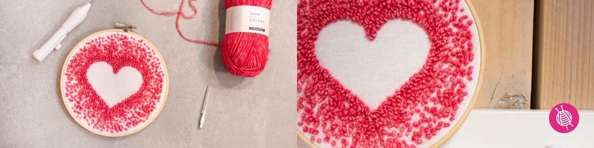 Hartje punchen voor je geliefde - Gratis patroon