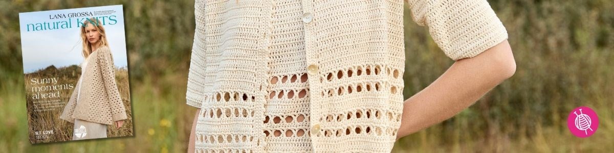 Lana Grossa Natural Knits no. 1 Magazine Overzicht Modellen