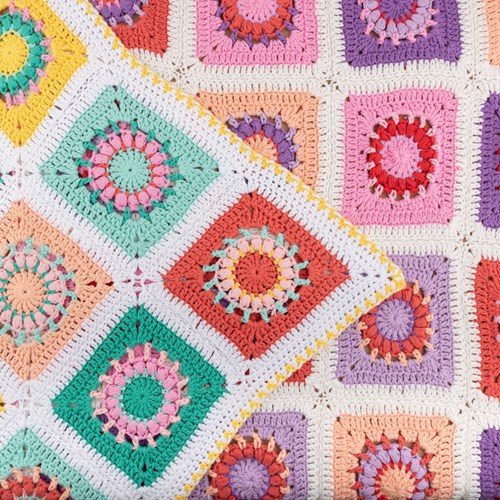 Yarn and Colors Blossom Blanket Haakpakket 052 Orchid-3