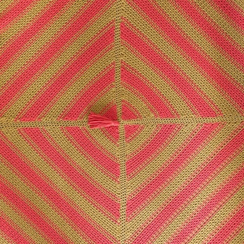 Yarn and Colors Boho Blanket Haakpakket 041 Coral-2