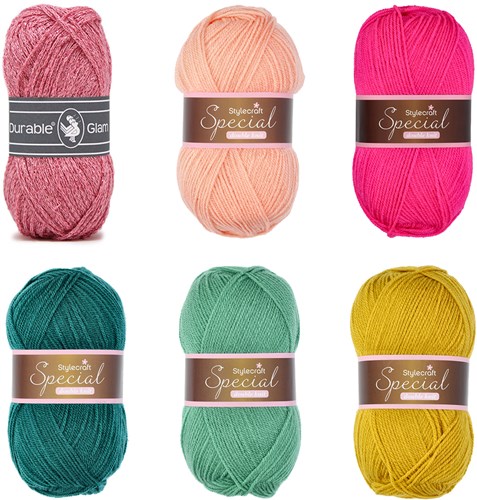 Special Square Deken Haakpakket 3-3
