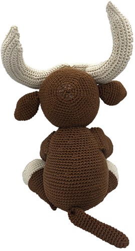 Amigurumifestival Safari: Kaapse Buffel Bo Garenpakket - Exclusief Patroon-3
