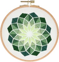 Rhombus Borduurpakket 003 Groen-2