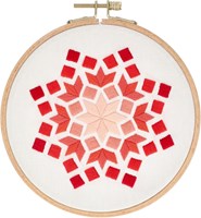 Rectangle Borduurpakket 001 Rood-2