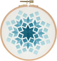 Rectangle Borduurpakket 003 Turqoise