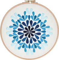 Drop Borduurpakket Blauw