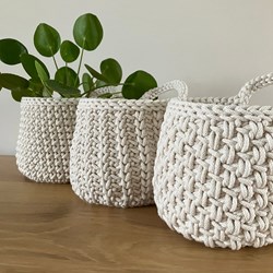 Haakpatroon Mandjes Braided Fine