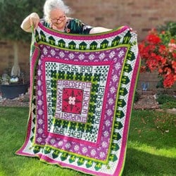 Rosina Plane - Mile Cross Sampler Blanket CAL Garen- en Haakpakketten