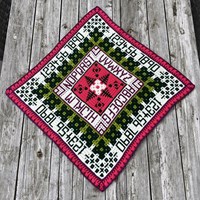 Rosina Plane - Mile Cross Sampler Baby Blanket CAL Ultra Violet Haakpakket-2