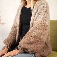 Cloud Cardigan Degradé Breipatroon-2