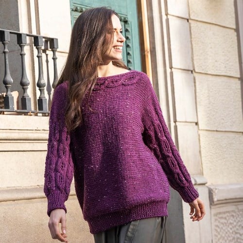 Katia Bulky Tweed 204 Roze-3