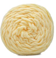 Budgetyarn Chunky Chenille 010 Vanilla-2