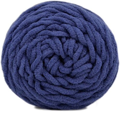 Budgetyarn Chunky Chenille 060 Navy Blue-2