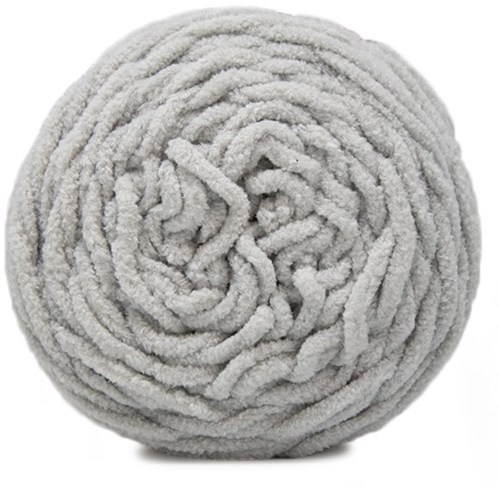 Budgetyarn Chunky Chenille 095 Soft Grey-2