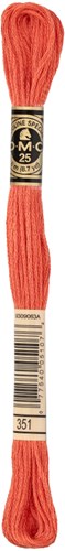 DMC 117MC Mouliné Spécial Borduurgaren 8m 351