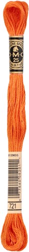 DMC 117MC Mouliné Spécial Borduurgaren 8m 721