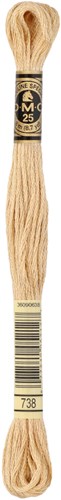 DMC 117MC Mouliné Spécial Borduurgaren 8m 738
