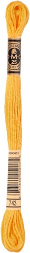 DMC 117MC Mouliné Spécial Borduurgaren 8m 743