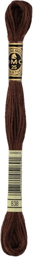 DMC 117MC Mouliné Spécial Borduurgaren 8m 838