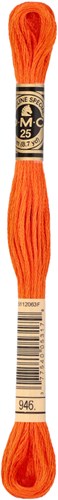 DMC 117MC Mouliné Spécial Borduurgaren 8m 946