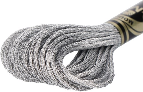 DMC 317W Mouliné Metallise Borduurgaren 8m E415-2