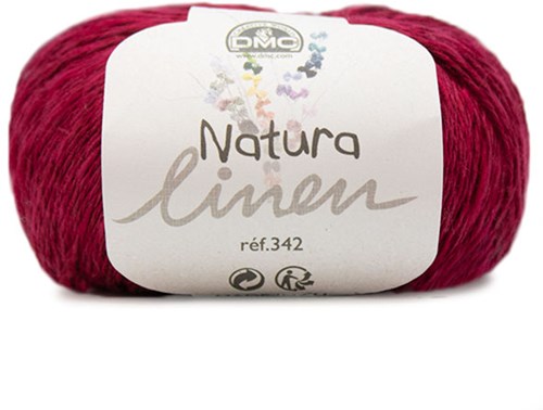 DMC Natura Linen 005 Dark Red