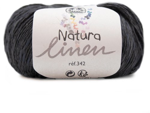DMC Natura Linen 123 Black