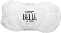 Drops Belle Uni Colour 01 Wit