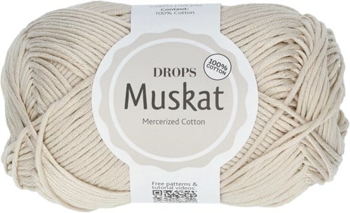 Drops Muskat Uni Colour 83 Parel
