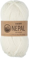 Drops Nepal Uni Colour 100 Naturel