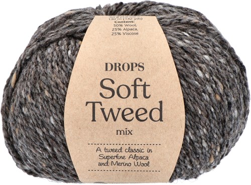 Drops Soft Tweed Mix 008 Peperkorrel