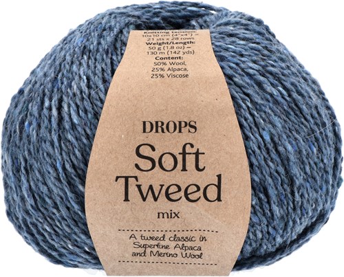 Drops Soft Tweed Mix 010 Denim Jeans
