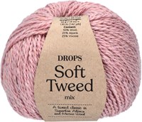 Drops Soft Tweed Mix 012 Aardbei Ijs