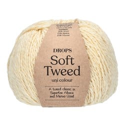 Drops Soft Tweed Uni Colour