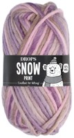 Drops Snow Print 42 Fantasy purple