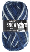 Drops Snow Print 63 Night sky